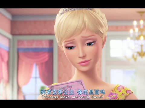 芭比之神秘之门简笔画内容图片展示