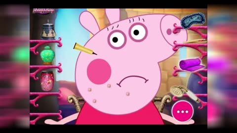 粉红猪小妹系列游戏之粉红小猪大改造小主公解说乐翻