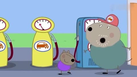 [原创]小猪佩奇:狗爷爷的修车厂